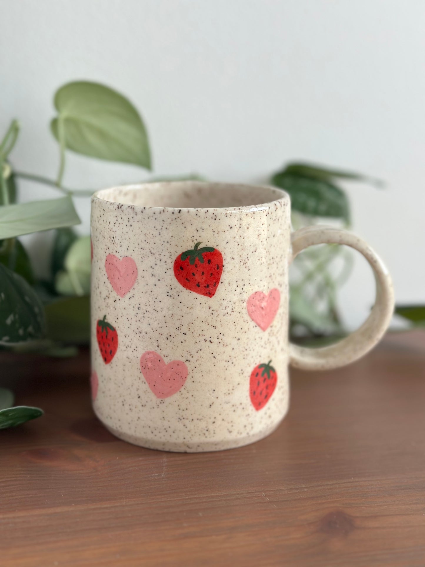 Valentine Strawberry Mug